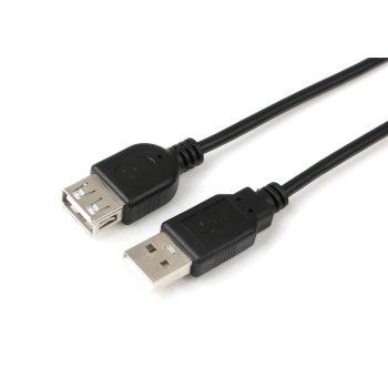 MicroConnect Kabel USB2.0 podalj&scaron;evalni A-A 0,3m M-F Črn