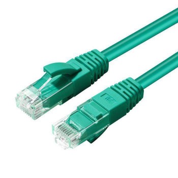 MicroConnect Kabel U/UTP CAT5e 0.3M Zelen PVC Omrežni