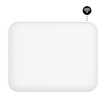 MILL panelni konvekcijski radiator Wi-Fi 400W bel jeklo PA400WIFI4