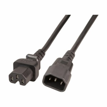EFB napajalni kabel 220V podalj&scaron;ek 3m C14-C15 črn