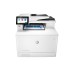 HP Color LaserJet Enterprise MFP M480f &mdash; večfunkcijski barvni laserski tiskalnik formata A4, 27 strani/min pri kopiranju in 27 strani/min pri tiskanju, kapaciteta papirja 300 listov, povezljivost USB in LAN.