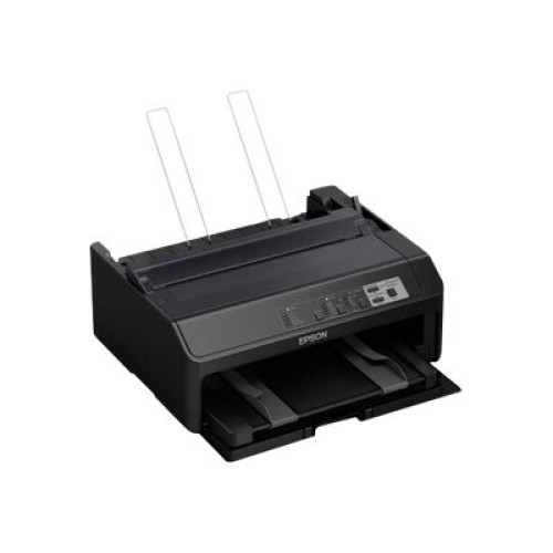 EPSON FX-890II črno-beli matrični tiskalnik za rolični papir (&scaron;irina 21,6 cm), s podporo JIS B4 in listno &scaron;irino 254 mm, ločljivostjo 240 x 144 dpi, 9-igelnim mehanizmom, hitrostjo do 738 znakov/s ter povezljivostjo prek paralelnega vmesnika in USB 2.0