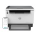 HP LaserJet Tank MFP 2604dw, črno-beli laserski večfunkcijski tiskalnik (MFP) z možnostjo polnjenja rezervoarja, A4 (216 x 297 mm), kopiranje 23 ppm, tiskanje 22 ppm, kapaciteta papirnega vložnika 250 listov, USB, LAN, Wi‑Fi, Bluetooth