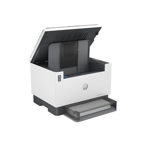 HP LaserJet Tank MFP 1604w &mdash; večfunkcijska mono (črno-bela) laserska naprava A4 (216 &times; 297 mm), kopiranje 14 ppm, tiskanje 22 ppm, papirni pladenj 150 listov, USB 2.0, LAN, Wi-Fi, Bluetooth.