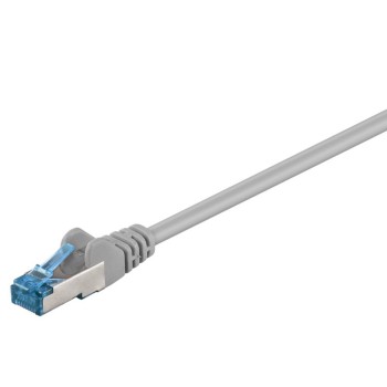 GOOBAY S/FTP (PiMF) CAT 6A patch 1 m sivi mrežni povezovalni kabel