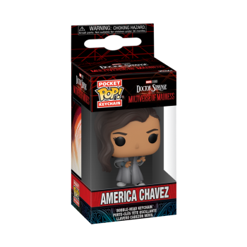 FUNKO POCKET POP KEYCHAIN Doctor Strange in the multiverse of madness America Chavez obesek