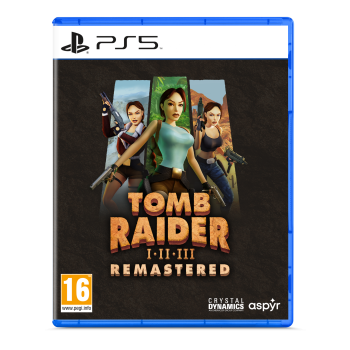 Tomb Raider I-III Remastered Starring Lara Croft (Playstation 5)