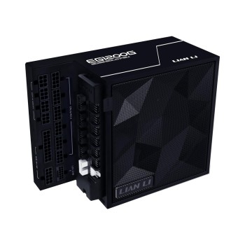 Napajalnik ATX Lian Li EDGE 1200W, 80 PLUS Gold, 12VHPWR, HUB, Modularni, črn