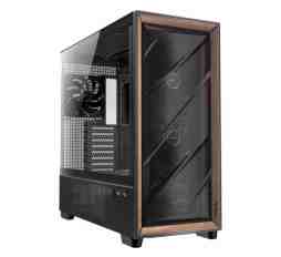 Slika izdelka: ANTEC Flux PRO Full Tower okno leseno črno/rjavo gaming ohišje