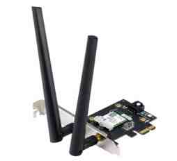 Slika izdelka: ASUS PCE-AX1800 Dual Band WiFi 6 BT5.2 1800 Mbps PCI express mrežna kartica