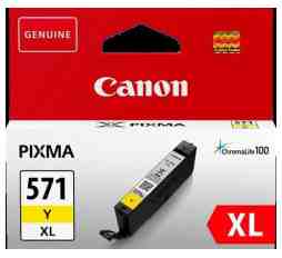 Slika izdelka: ČRNILO CANON CLI-571 RUMENO XL ZA MG5750, 11ml