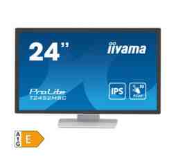 Slika izdelka: IIYAMA ProLite T2452MSC-W1 60,5cm (23,8") FHD IPS LED zvočniki na dotik beli interaktivni zaslon