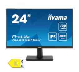 Slika izdelka: IIYAMA ProLite XU2492HSU-B6 60,5cm (23,8") FHD IPS 100Hz HDMI/DP zvočniki črn monitor