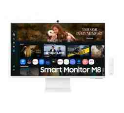 Slika izdelka: Monitor Samsung 32 M80F Smart M8, VA, 3840x2160, HDMI, USB-C, Wi-Fi, BT, kamera