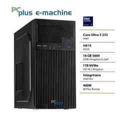 Slika izdelka: PCPLUS e-machine Ultra 5 235 16GB 1TB SSD namizni računalnik