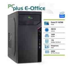 Slika izdelka: PCPLUS e-Office i7 14700 16GB 1TB SSD namizni računalnik