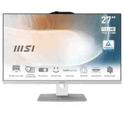 Slika izdelka: Računalnik MSI Modern AM272P 12M-1200XEU i5 / 8GB / 500GB SSD / 27" FHD / NoOS / bel - nastavljiv po višini