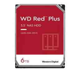 Slika izdelka: WD Red Plus 6TB 3,5" SATA3 256MB (WD60EFPX) NAS trdi disk