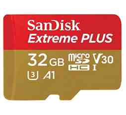 Slika izdelka: SDHC SANDISK MICRO 32GB EXTREME PLUS, 95