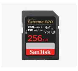 Slika izdelka: SDXC SANDISK 256GB EXTREME PRO, UHS-II, 280