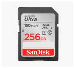 Slika izdelka: SDXC SanDisk 256GB Ultra, 150MB