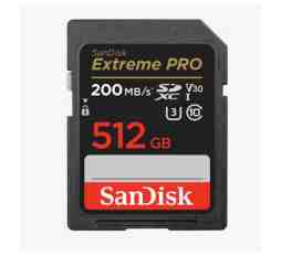 Slika izdelka: SDXC SANDISK 512GB EXTREME PRO, 200
