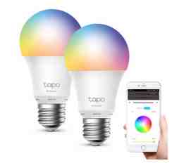 Slika izdelka: TP-LINK TAPO L530E Smart 2500K-6500K WiFi RGB LED (2 pack) pametna zatemnilna žarnica