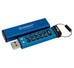 Slika izdelka: USB disk Kingston Ironkey 8GB Keypad 200, 3.2 Gen1, FIPS 140-3Lvl 3, AES-256 strojna zaščita