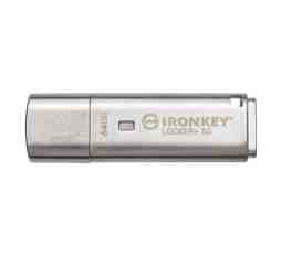 Slika izdelka: USB DISK Kingston Ironkey Locker+ 50 64GB, 3.2 Gen1, 256bit enkripcija, kovinski,s pokrovčkom