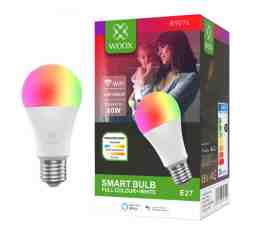 Slika izdelka: WOOX R9074 Smart E27 2700K-6500K WiFi RGB LED pametna zatemnilna žarnica