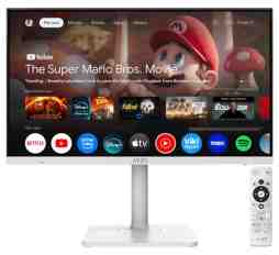 Slika izdelka: Zaslon MSI Modern MD272UPSW / 27" / 4K UHD / IPS / 60Hz / 4ms (GtG) / KVM / bel - nastavljiv po višini - PD 65W