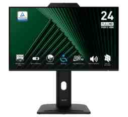 Slika izdelka: Zaslon MSI PRO MP242PMG / 23.8" / FHD / IPS / 120Hz / 1ms (MPRT) / črn - nastavljiv po višini